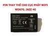 Pin chính hãng ZTE 2.300mAh gắn trong cho WD670, JAZZ – Tương thích wifi không dây, Giá chỉ 73.810₫ 6
