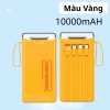 Pin Dự Phòng 10.000mAh kèm 4 Dây Sạc Nhanh Light, Type‑C, USB‑Micro – Sạc Nhiều Dòng, Có Quà Tặng 10