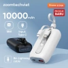 Pin Dự Phòng 10.000mAh Sạc Nhanh PD20W, Màn Hình LED, Dây Sạc Tích Hợp - Tiện Lợi Cho Điện Thoại Du Lịch, Giá 105.000 VND