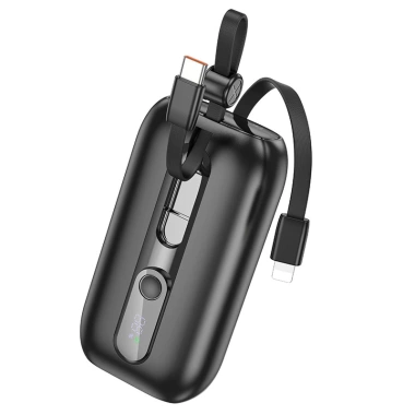 Pin Dự Phòng 10.000mAh Sạc Nhanh PD20W, Màn Hình LED, Dây Sạc Tích Hợp - Tiện Lợi Cho Điện Thoại Du Lịch, Giá 105.000 VND