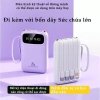 Pin dự phòng 20.000mAh + 4 cáp sạc tháo rời Android Type‑C iPhone - Dung lượng lớn, COD, Giá 198.000₫ 2