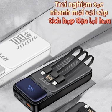 Pin dự phòng 30.000mAh 3 trong 1 – Sạc nhanh cho điện thoại, tablet, laptop, du lịch giá ưu đãi