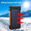 Pin dự phòng 30.000mAh năng lượng mặt trời, 2 cổng USB, không thấm nước - 185.000₫ 9