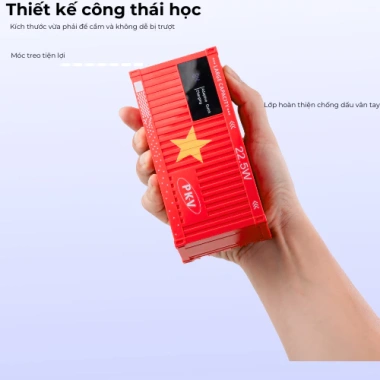 Pin Dự Phòng 50.000mAh Container – 4 Cổng Ra, Tặng Cáp Sạc Nhanh, Giá chỉ 400k 4 Pin Dự Phòng 50.000mAh Container – 4 Cổng Ra, Tặng Cáp Sạc Nhanh, Giá chỉ 400k 4