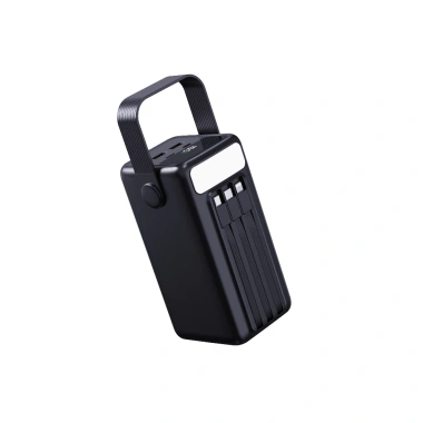 Pin dự phòng dung lượng lớn 50.000‑80.000 mAh, sạc nhanh, 4 dây sạc, đèn LED tích hợp – PKMALL 9
