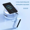 Pin dự phòng DX242 20.000mAh 4 cáp đồng thời sạc, hiển thị màn hình nhẹ cho Android iPhone – 178.000 VND 3