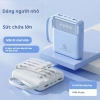 Pin dự phòng DX70 20.000mAh 4 sắc thái, hiển thị % sạc, sạc đồng thời 5 thiết bị Android iPhone, mini gọn - 138.000đ 5