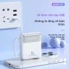 Pin dự phòng DX70 20.000mAh 4 sắc thái, hiển thị % sạc, sạc đồng thời 5 thiết bị Android iPhone, mini gọn - 138.000đ 6