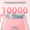 Pin dự phòng GOOJODOQ 10.000mAh có dây - Phát hiện camera, di động, sạc Type-C 6