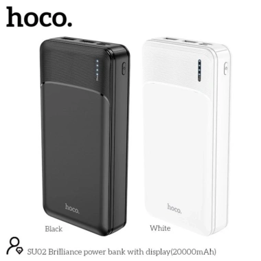 Pin Dự Phòng Hoco SU02 20.000mAh 2 USB Output, Micro Type-C Input, Sạc Nhiều Thiết Bị, Bền Bỉ Giá 129k 9