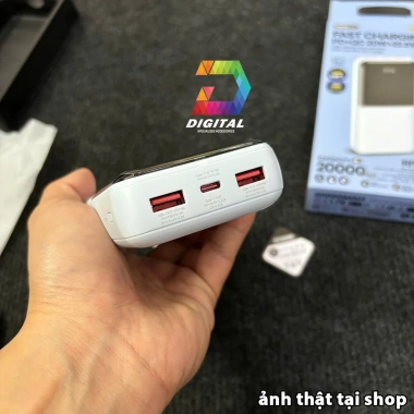 Pin Dự Phòng Remax RPP-623 20.000mAh Sạc Nhanh Chính Hãng - Giá chỉ 365.000đ