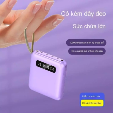 Pin dự phòng T493 20.000mAh Sạc kho báu F5 PD25W - Sạc nhanh, tặng dây sạc, chỉ 29.500₫ 2