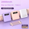 Pin dự phòng T493 20.000mAh Sạc kho báu F5 PD25W - Sạc nhanh, tặng dây sạc, chỉ 29.500₫ 8