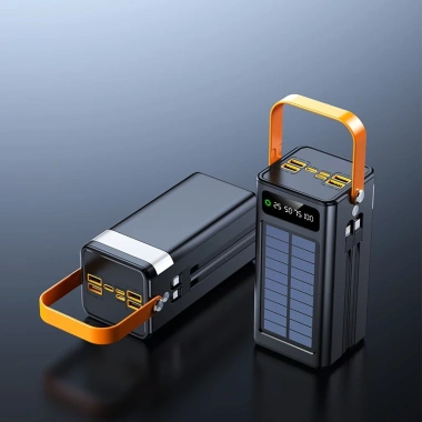 Pin Dự Phòng Trong Suốt 150.000mAh Sạc Nhanh, Đèn LED, Nhiều Thiết Bị, Giá 290k 10