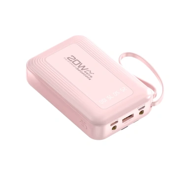 Pin DX469 20.000mAh đa màu sắc hiển thị điện lượng, tương thích Android iPhone, chỉ 118.000₫