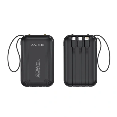 Pin DX469 20.000mAh đa màu sắc hiển thị điện lượng, tương thích Android iPhone, chỉ 118.000₫
