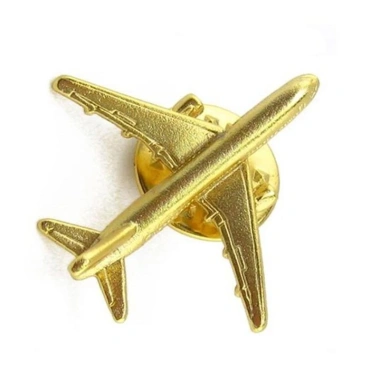 Pin Kim Loại Vintage Máy Bay Thổ Cẩm DIY Huy Hiệu Thời Trang, Giá chỉ 29.700₫