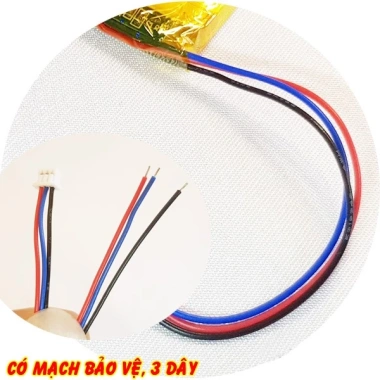 Pin Li-Po 3.7V 124.065 4.000mAh dày 12mm cho Loa Bluetooth, GPS, POS - Giá 70.000₫ 8 Pin Li-Po 3.7V 124.065 4.000mAh dày 12mm cho Loa Bluetooth, GPS, POS - Giá 70.000₫ 8