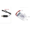 Pin Lipo 600mAh 25C 3.7V cho Flycam, Drone, Máy Bay - Tương Thích Nhiều Thiết Bị, Giá 79.000₫ 5