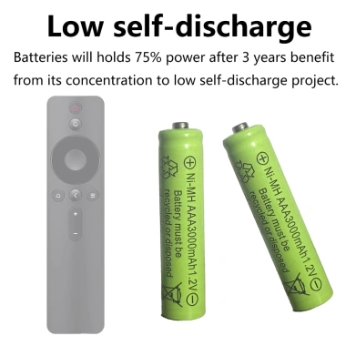 Pin NIMH 1.2V AAA 700mAh Sạc Lại - Đồ Chơi, Xe, Đồng Hồ, Đèn Pin Bmax