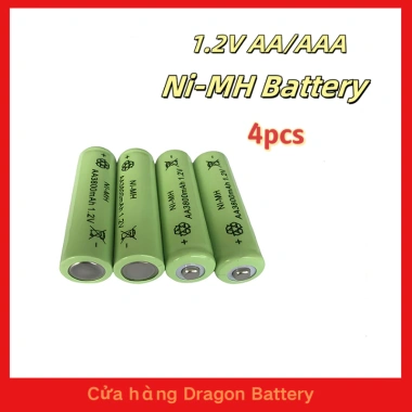 Pin NIMH 1.2V AAA 700mAh Sạc Lại - Đồ Chơi, Xe, Đồng Hồ, Đèn Pin Bmax