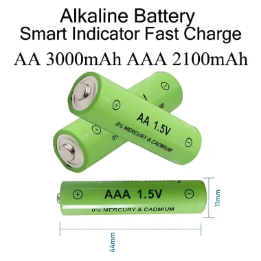 Pin Sạc 1.5V AA 3.000mAh / AAA 2.100mAh - Chất Lượng Cao, Bán Chạy VN, Giao Siêu Tốc, Giá 77.000đ
