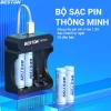 Pin Sạc 2A Beston Lithium 1.5V 2.800mWh M7.031 Tự Ngắt Đèn Báo Đầy Giá Ưu Đãi 119k