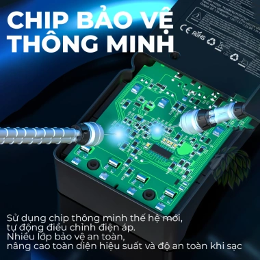 Pin Sạc 2A Beston Lithium 1.5V 2.800mWh M7.031 Tự Ngắt Đèn Báo Đầy Giá Ưu Đãi 119k