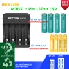 Pin Sạc 2A Beston Lithium 1.5V 2.800mWh M7.031 Tự Ngắt Đèn Báo Đầy Giá Ưu Đãi 119k 9