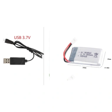 Pin sạc 3.7V 600mAh 25C cho máy bay điều khiển từ xa - Bảo vệ, giá 76.000đ 5
