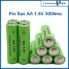 Pin sạc AA 1.5V Lithium 3.000mAh dung lượng cao, giá ưu đãi 26.400 VND