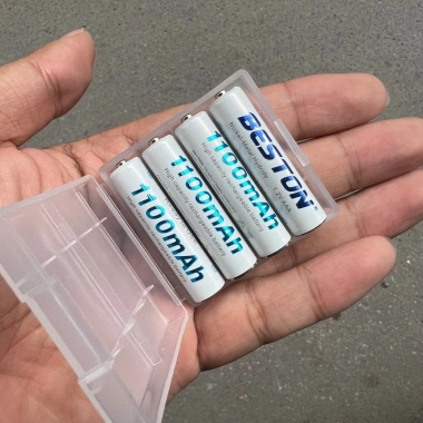 Pin Sạc AA AAA Beston 3.000mAh 1.2V chính hãng - Bộ 4 viên kèm hộp, giá 34.000₫