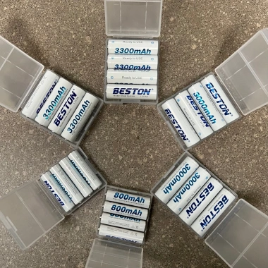 Pin Sạc AA AAA Beston 3.000mAh 1.2V chính hãng - Bộ 4 viên kèm hộp, giá 34.000₫