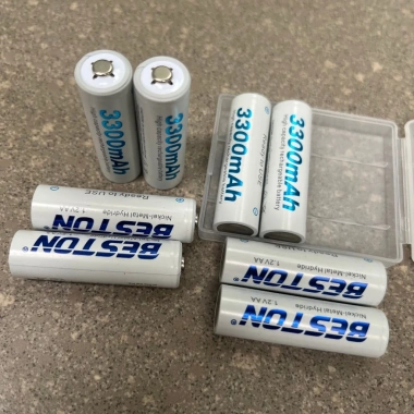 Pin Sạc AA AAA Beston 3.000mAh 1.2V chính hãng - Bộ 4 viên kèm hộp, giá 34.000₫ 9 Pin Sạc AA AAA Beston 3.000mAh 1.2V chính hãng - Bộ 4 viên kèm hộp, giá 34.000₫ 9