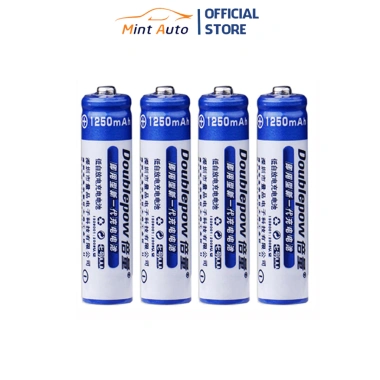 Pin sạc AAA 1.250mAh Doublepow - Dung lượng cao, sạc lại 1.200 lần an toàn, chính hãng