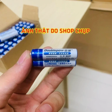 Pin sạc AAA 1.250mAh Doublepow - Dung lượng cao, sạc lại 1.200 lần an toàn, chính hãng