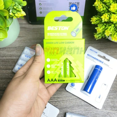 Pin sạc AAA 3AC-25 1.5V Lithium 04 viên - Sạc nhanh USB Type C, giá 280.000₫ 3 Pin sạc AAA 3AC-25 1.5V Lithium 04 viên - Sạc nhanh USB Type C, giá 280.000₫ 3