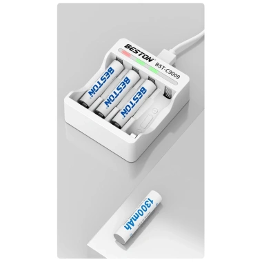Pin sạc AAA Beston 1.300mAh 4 viên - Dùng cho remote TV, đồ chơi, đồng hồ - Giá 89.000₫ 7