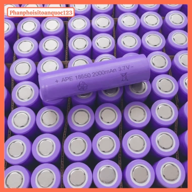 Pin Sạc APE Lithium 18.650 2.000mAh 3.7V - Đèn Pin, Quạt Mini, Sạc Dự Phòng 9