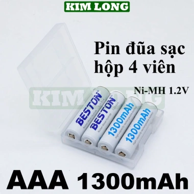 Pin sạc BESTON BST-C9.012 AA 3.300mAh + AAA 1.300mAh 1.2V - Giá ưu đãi 59.000 VND 8