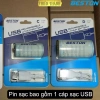Pin sạc BESTON Li-ion 1.5V size D 6.000-7.400mWh, size C 3.500-7.400mWh - Giá chỉ 128.000₫ 9