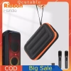 Pin Sạc Cầm Tay Mic Du Lịch, Túi Đựng Chống Thấm EVA, Vỏ Cứng, 2 Khe Cắm cho JBL PartyBox Mic – Không Dây 5