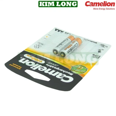 Pin sạc Camelion AA 2.700mAh, AA 2.500mAh, AAA 1.100mAh 1.2V Ni‑MH - Giá chỉ 88.000₫