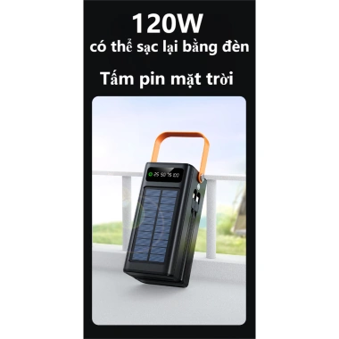 Pin sạc dự phòng 160.000mAh – Đèn LED, sạc nhanh 120W, tương thích mọi thiết bị 8