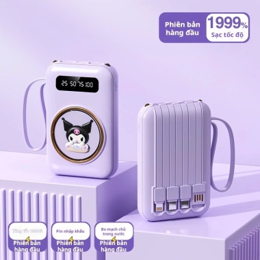 Pin sạc dự phòng 20.000mAh nhỏ gọn - Sạc nhanh cho mọi điện thoại, giá chỉ 96.795₫