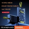 Pin sạc dự phòng 30.000‑50.000mAh trong suốt, sạc nhanh PD 22.5W, 4 dây + đèn LED – 329.000₫ 3