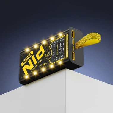 Pin sạc dự phòng 30.000mAh 2 cổng sạc nhanh 22.5W + PD 20W, 4 đầu sạc LED RGB, giá 265.000 9