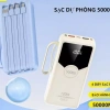 Pin sạc dự phòng 50.000-80.000mAh 120W sạc nhanh, tặng cáp sạc nhanh, nhiều dây sạc - 169.000₫ 7