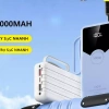 Pin sạc dự phòng 50.000-80.000mAh 120W sạc nhanh, tặng cáp sạc nhanh, nhiều dây sạc - 169.000₫ 10