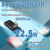 Pin sạc dự phòng 50.000mAh bộ sạc nhanh 22.5W 4 cáp tích hợp đa màu giá 299.999₫ 4